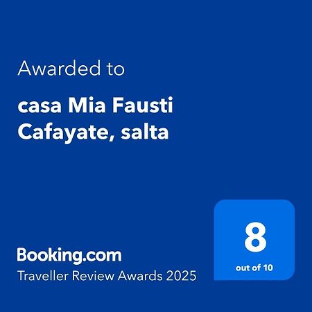 Villa Casa Mia Fausti Cafayate, Salta Esterno foto