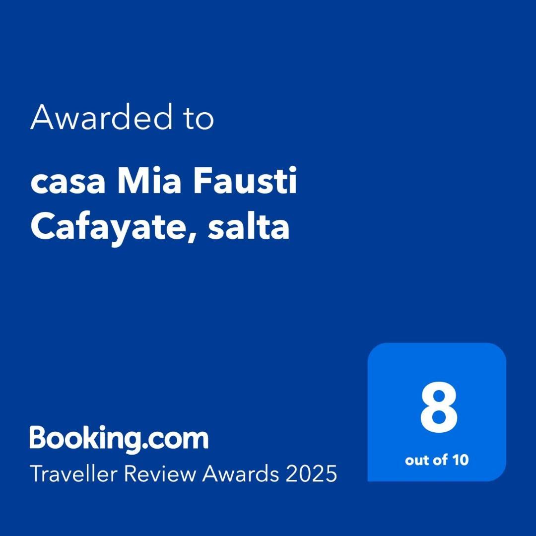 Villa Casa Mia Fausti Cafayate, Salta Esterno foto